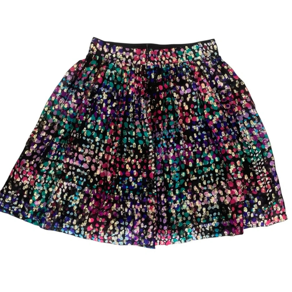 KATE SPADE‎ Silk-Blend Pleated Skirt - Size 00
